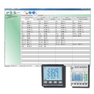 Enerji Analizörleri UPM209 ve UPM309 İçin Wintoolnet Yazılımı